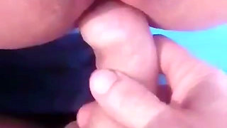 An older woman loves getting fucked in the ass by the handyman.