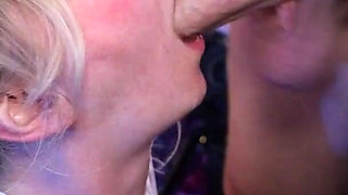 PAWG Blonde Slut Gets Her Throat Fucked