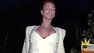 Pickedup gigner mature cockriding stranger