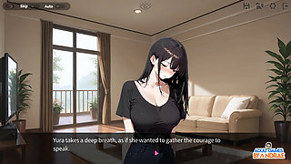 My Friend's Girlfriend Gameplay Part 1 - Meeting Yura and the Beginning of a Complicated Story