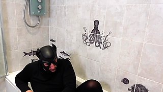 Spy Camera Watches Big Tit Amateur Milf In The Shower