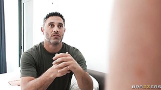 Latina sex doll with round ass Isa Bella impaled in the sideways pose