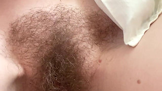 Close up Pissing From My Natural Bushy Pussy and Wiping After. Amid Giants and Idols - Coffeeshop Edition