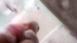 Amateur blondie solo anal masturbation