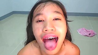 Stepdaddy and Stepdaughter First Time Solo Striptease
