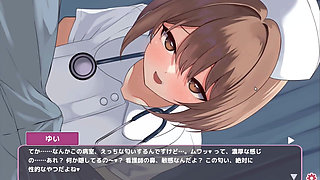 Hentai Game - Naughty Nurse Gets Her Tits Out for a Paizuri - Sakusei Shinsatsu