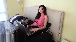 creampie BBW mom fucks son right