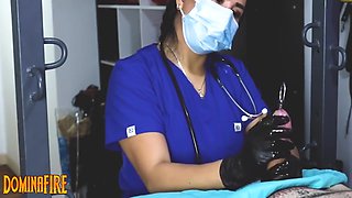 Femdom Medical Cbt By Nurse With Domina Fire