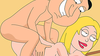AMERICAN DAD FRANCINE GETS JEFF CREAMPIE FULL VIDEO