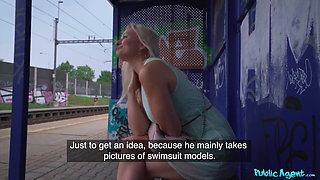 Public Agent - Big Tit Blonde Lily Joy Gets Fucked Behind Train Station