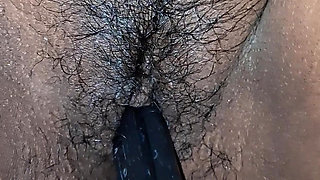 Erotic morning pussy masturbation - this cute girl has an orgasm