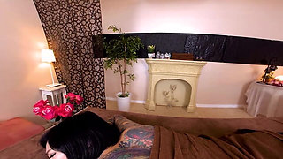 The Beautiful Woman with a Lot of Tattoos Is Given an Relaxant and Fucked 1/2