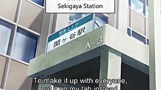 Hot hentai with a big tiddy girl that indulges in a passionate slef pleasing session in her room