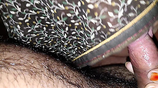 Real sex video made by Desi village Bhabhi is yearning to drink all the water with her brother-in-law's penis in her mouth