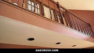 Dadcrush - learning how to touch herself (Taylor May) from step-dad