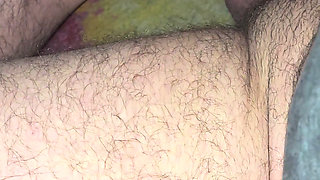 Horny latino teen stroking hard cock