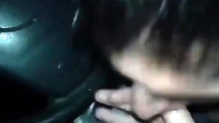 Big Cock Blowjob in a Car