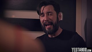 Elderly hubby pound call girl in front of wifey