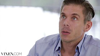 Deep throat porn with cunning Mick Blue and Ashley Lane from Vixen