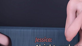 Shadows of Seduction V0.5 - P6 MILF Jessica Deepthroats Adam and Swallows Every Drop in Her Bedroom