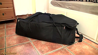 Real spandex doll fucked in crazy flexi sex positions