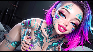 Cute Sexy Talk and Boobs, Ai Animation