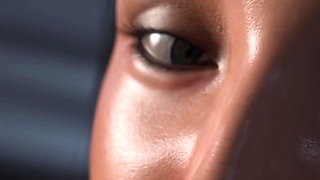 Exibitionist Wife by Wihte Foam - Nocturnal Stroll, Naked on the Streets3