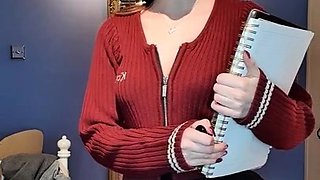 Hot amateur webcam teen masturbates for their fans