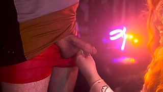 I Clean His Cock Then Get A Creampie