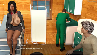 Project Hotwife - Merry's Doctor Visit and Male Doctor Holding Her Big Breast