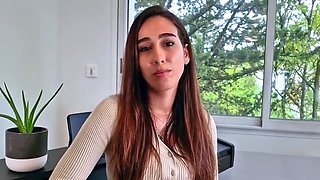 Camila The Busty Arab Chick Taking New French Stud For