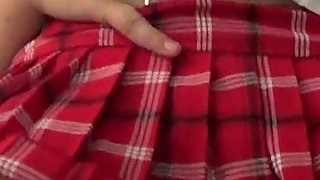 College Girl Table Masturbation Featuring Sinn Sage