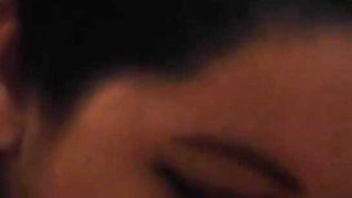 Stepmother Sucking Her Stepson in Secret and When Her Cuckold Husband Is Distracted Watching the Game.