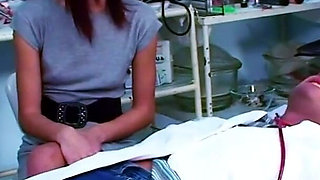 Something is wrong with mr doctor - The patient helps as best she can
