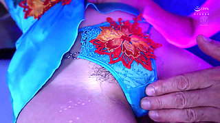 Married Insurance Saleswoman in Beautiful Lingerie Gets Soiled with Saliva and Semen as Reward. Chapter.2