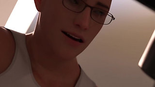 Exibitionist Wife by Wihte Foam - Shower Sex with Stepmommy, Naked Yoga 5