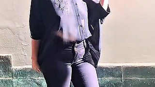 Clothing Try on: Having Fun Under the Sun