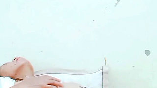 Horny Auntie Loses Herself Rubbing Her Pussy in Bed