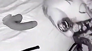 Darla the Dyke Bent Over Blindfolded and Fucked in the Ass Hard and Rough