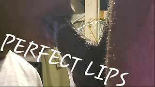 Perfect Lips Made Him Bust a Hard Nut! From Her Sloppily Deepthroating His Dick