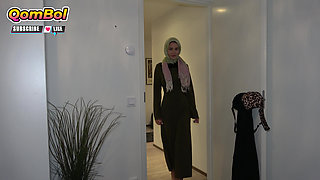 Turkish Stepsister With Hijab Wants Sex Before Parents Come Back Home