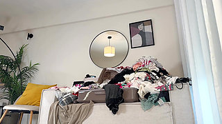 Amazingly Beautiful Big Ass Big Tits All Natural Beauty Cute Real Nurse Flashes Her Pussy and Ass in Naked Try on Haul