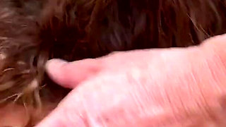 I Get Chained by Guys in a Gangbang Hard... Double Penetration for a French Slut