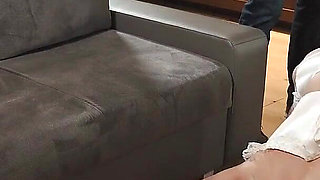 Spanking and deepthroat punishment