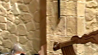 BDSM Dungeon Domme Pounds Submissive Ass Hard