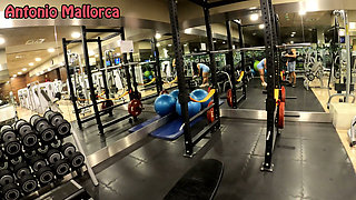 Uncut - Huge Ass Brazilian Slut Gets Fucked in the Gym Hard - Behind the Scene