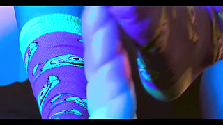Slicking My Feet Nicely so They Slide in Nicely During a Footjob.