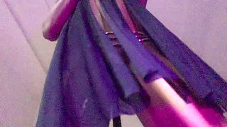 Slow motion ebony teen sexy dance winding wet  pussy  close up