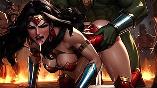 Wonderful Woman Vs the Insatiable Hulks, Full Movie