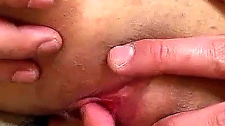 Skinny Japan milf gets masturbation help from stepdad